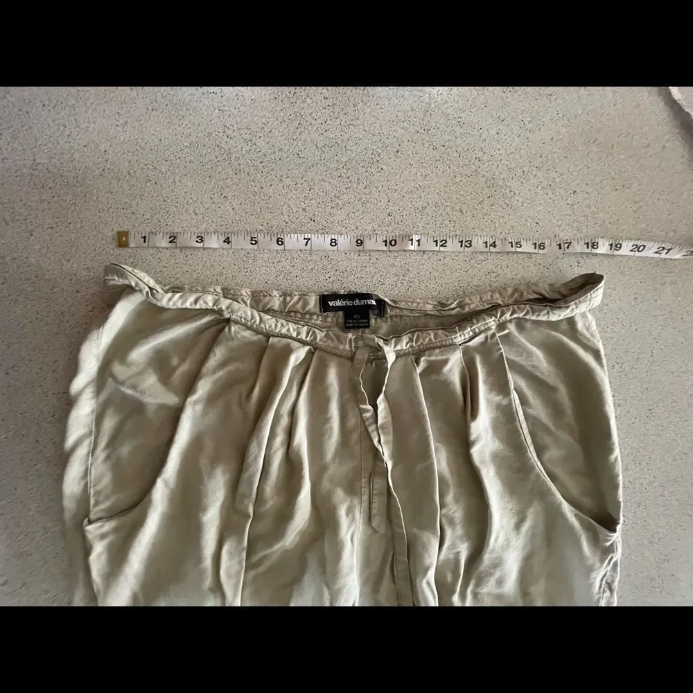 Valérie Dumaine Viscose pleated pants - Picture 4 of 9